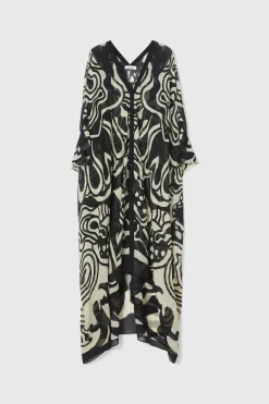 Rodebjer New Arrivals^Agave Cosmic Bloom Caftan