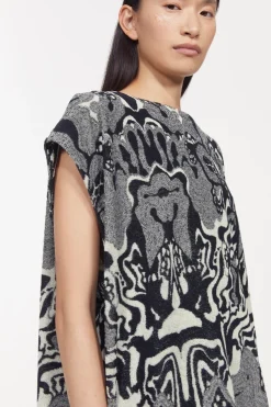 Rodebjer Tops^Claire Cosmic Jersey Top