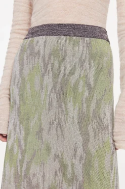 Rodebjer Skirts^Flora Jaquard Knitted Skirt