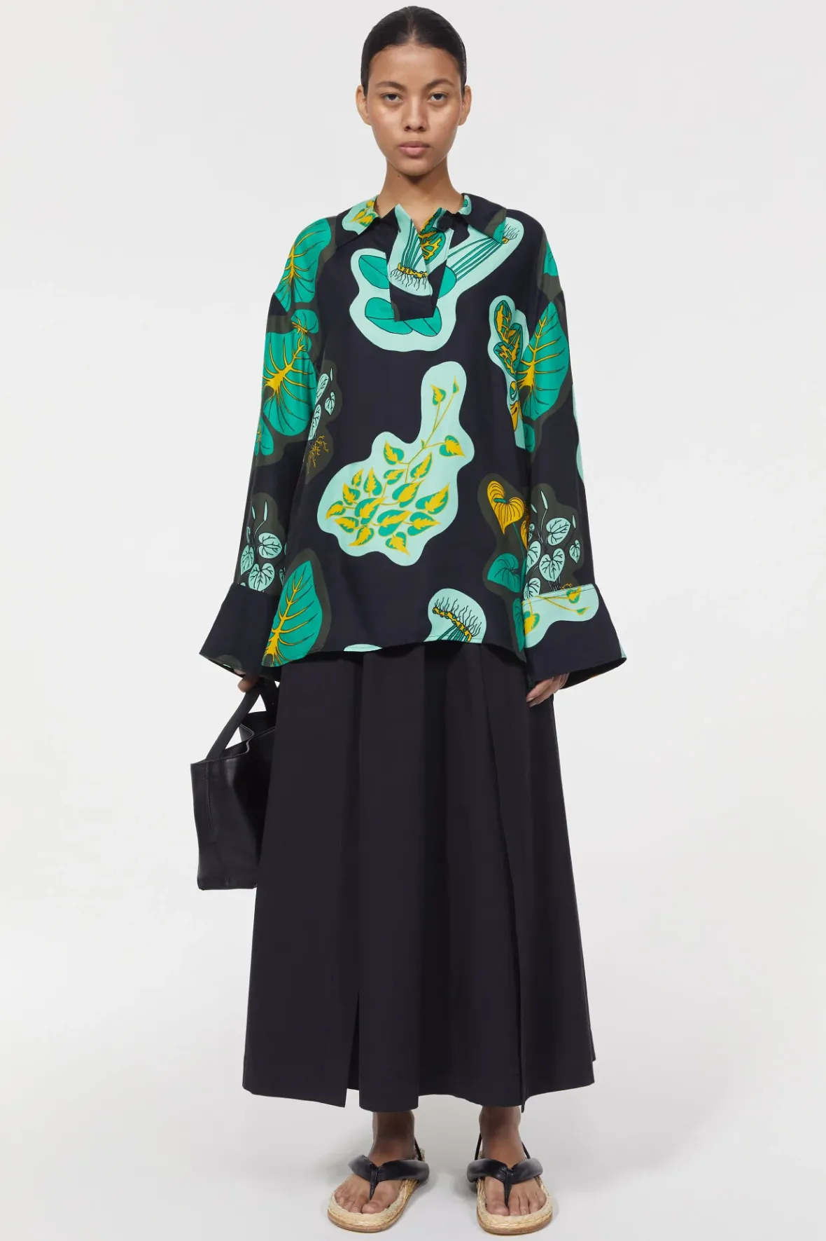 Rodebjer The Heartleaf Capsule^Sunshine Leaf Shirt