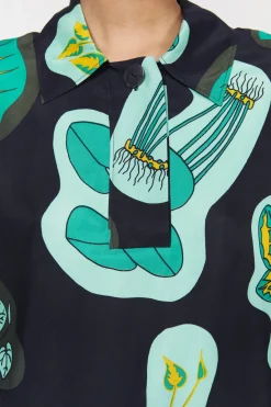 Rodebjer The Heartleaf Capsule^Sunshine Leaf Shirt