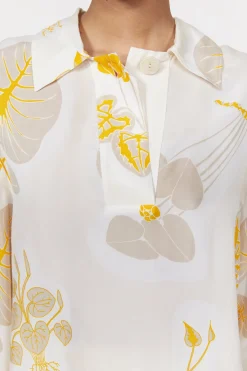 Rodebjer The Heartleaf Capsule^Sunshine Leaf Shirt